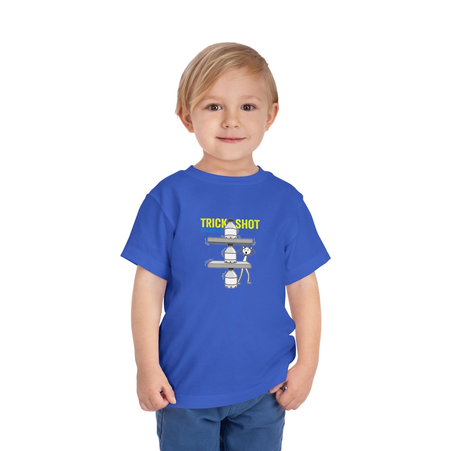 Trick shot Champion Toddler Short Sleeve T-Shirt