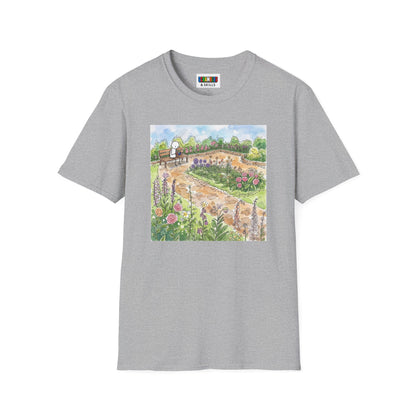 Garden Watercolor Unisex Graphic Softstyle T-Shirt