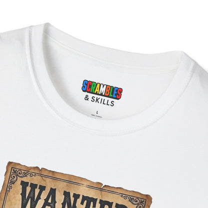 Dasani 10 Wanted Trick shot Unisex Graphic Softstyle T-Shirt