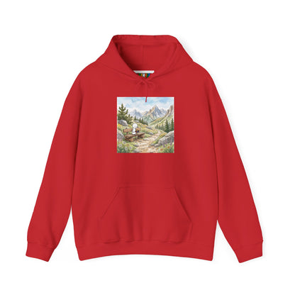 Mountain Watercolor  Unisex Heavy Blend™ Hooded Sweatshirt