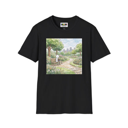 City Park Watercolor Unisex Graphic Softstyle T-Shirt