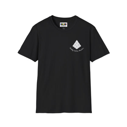 Pyraminx Doodle (Subtle) Unisex Graphic Softstyle T-Shirt