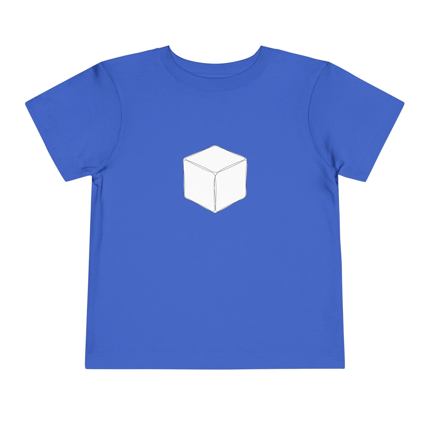 1x1 Doodle  - Rubik's Cube Art Toddler Short Sleeve T-Shirt