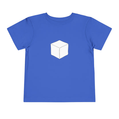 1x1 Doodle  - Rubik's Cube Art Toddler Short Sleeve T-Shirt