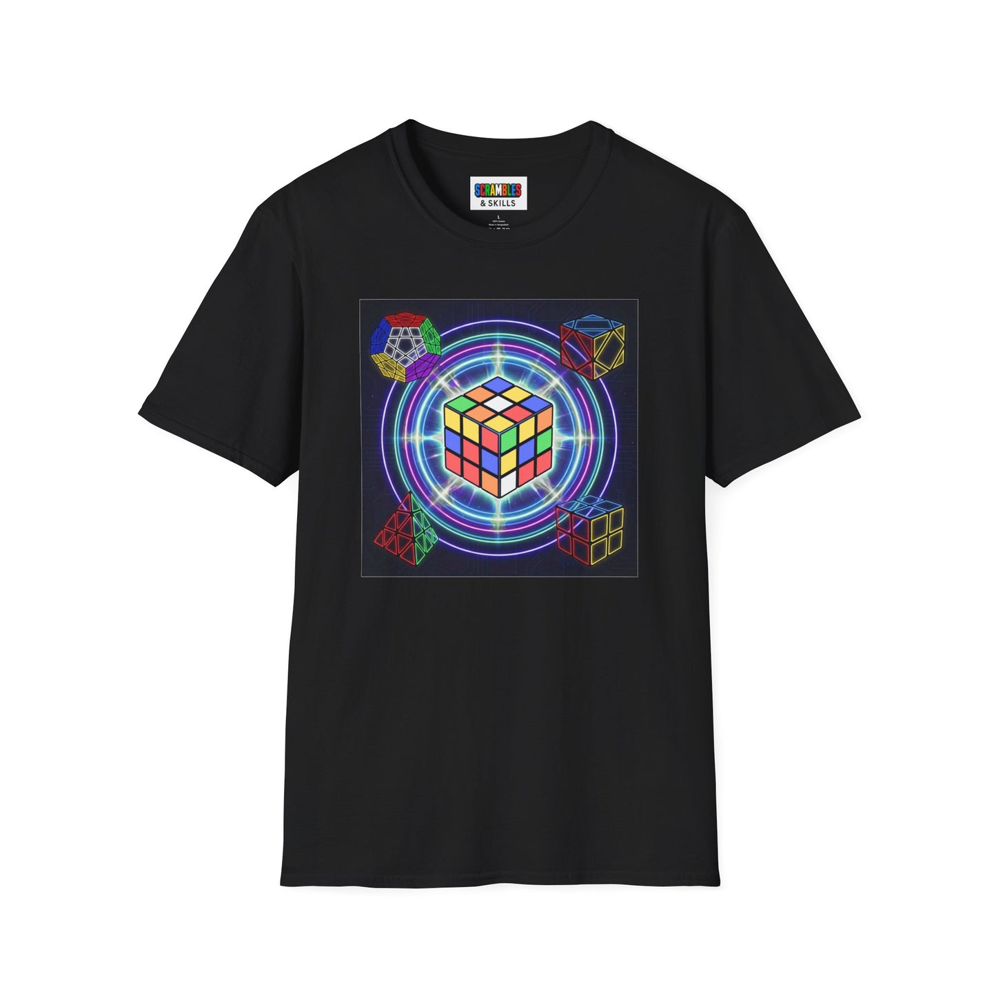 Cosmic Charge Unisex Graphic Softstyle T-Shirt