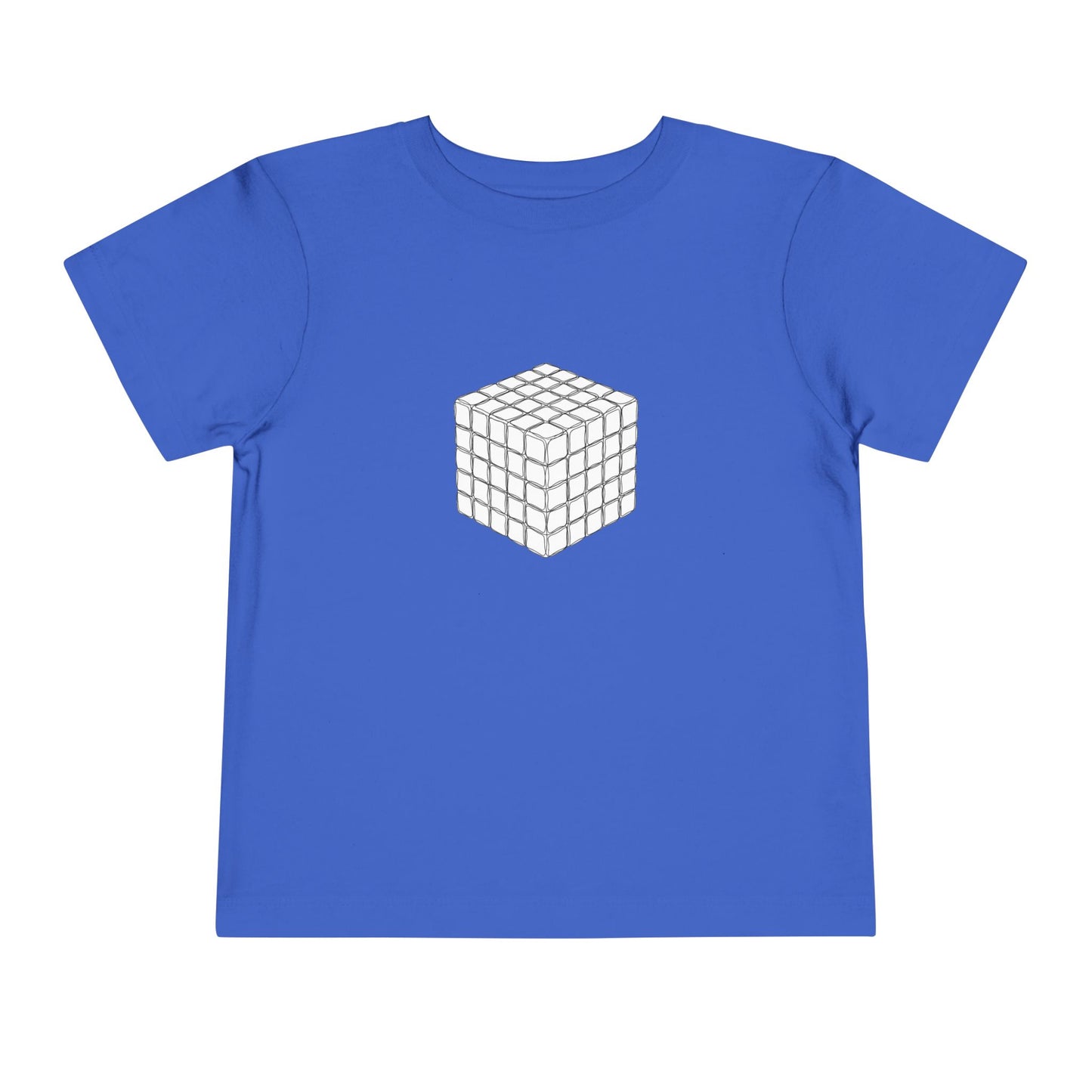 5x5 Doodle  - Rubik's Cube Art Toddler Short Sleeve T-Shirt