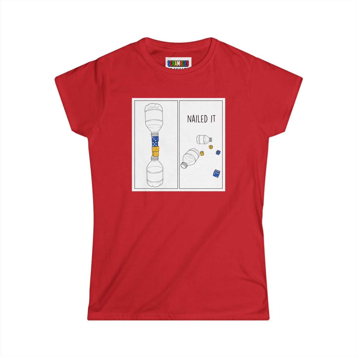 Nailed It Trick shot Women's Softstyle T-Shirt