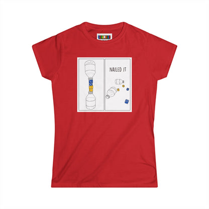 Nailed It Trick shot Women's Softstyle T-Shirt