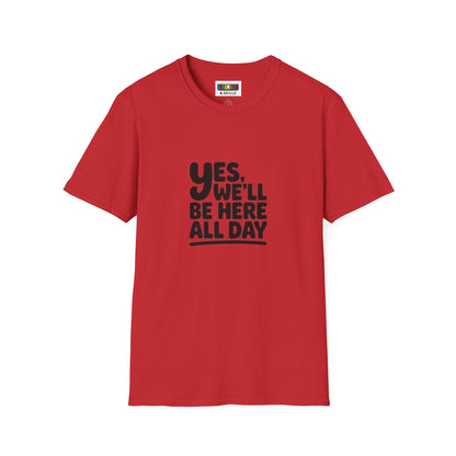 All Day Unisex Graphic Softstyle T-Shirt