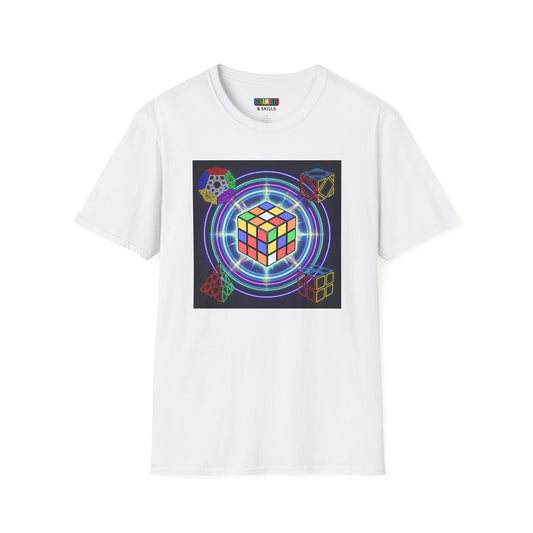 Cosmic Charge Unisex Graphic Softstyle T-Shirt