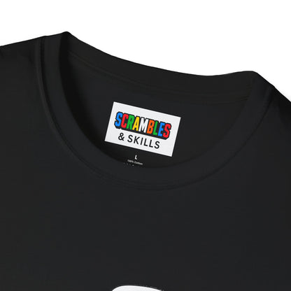Chess and Checkered Unisex Graphic Softstyle T-Shirt
