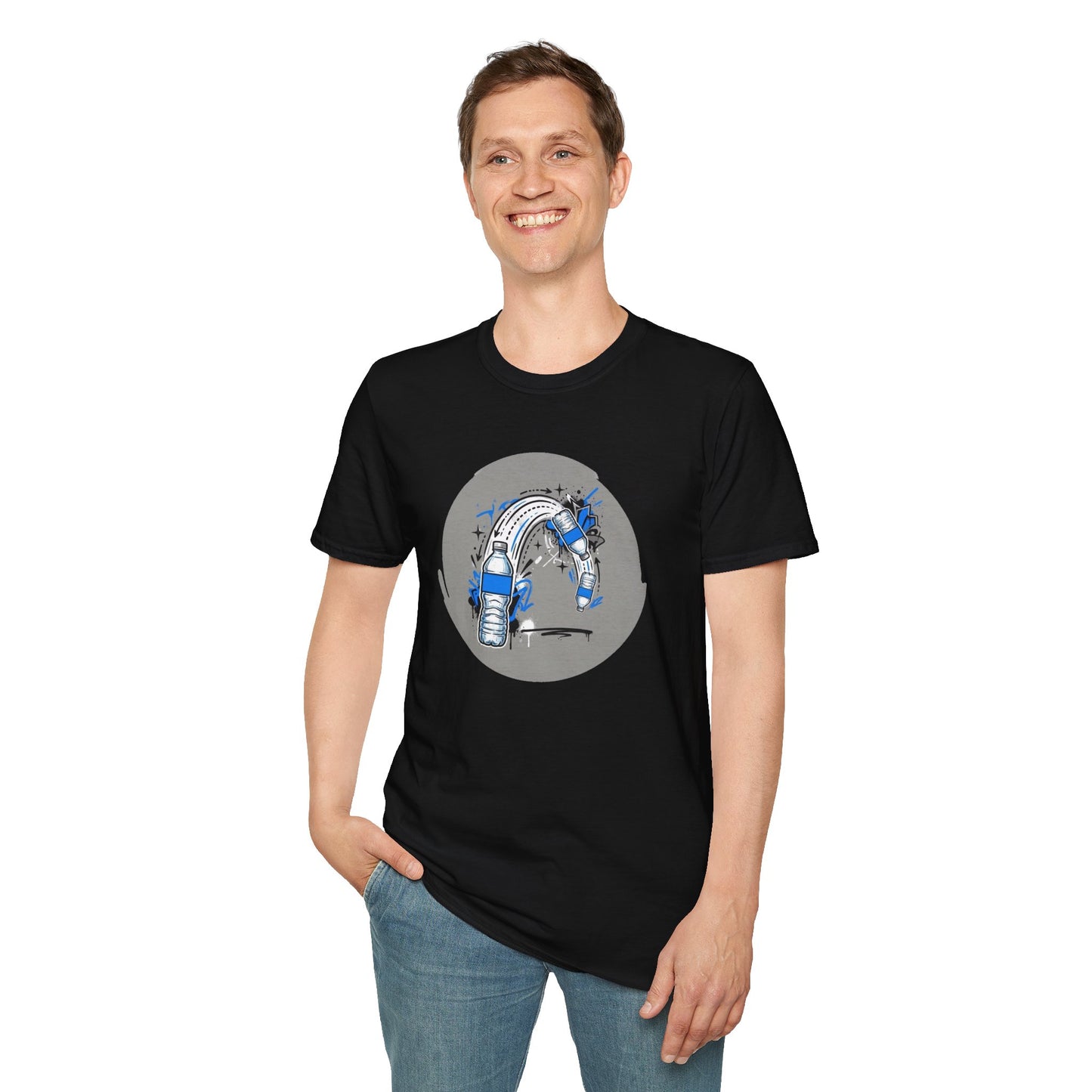 Street Flip Unisex Graphic Softstyle T-Shirt