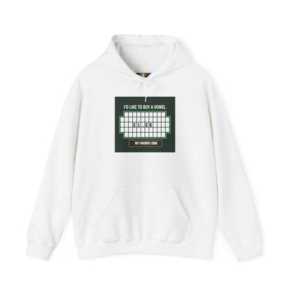 Clock - Vowel Unisex Heavy Blend™ Hooded Sweatshirt