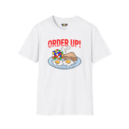 Rubiks' Cube Shirt - Order Up Unisex Graphic Softstyle T-Shirt| Fun Cubing Tee