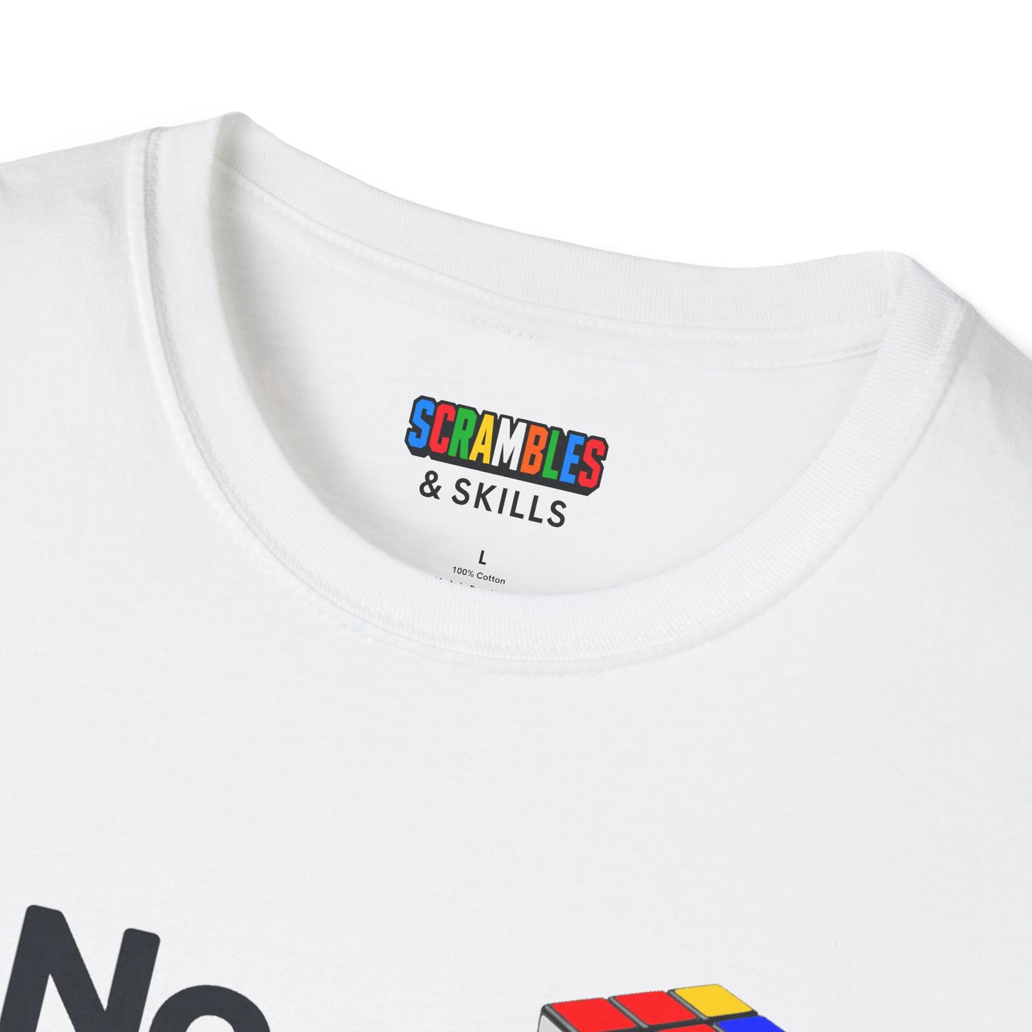 No, I Can't Solve It Unisex Graphic Softstyle T-Shirt