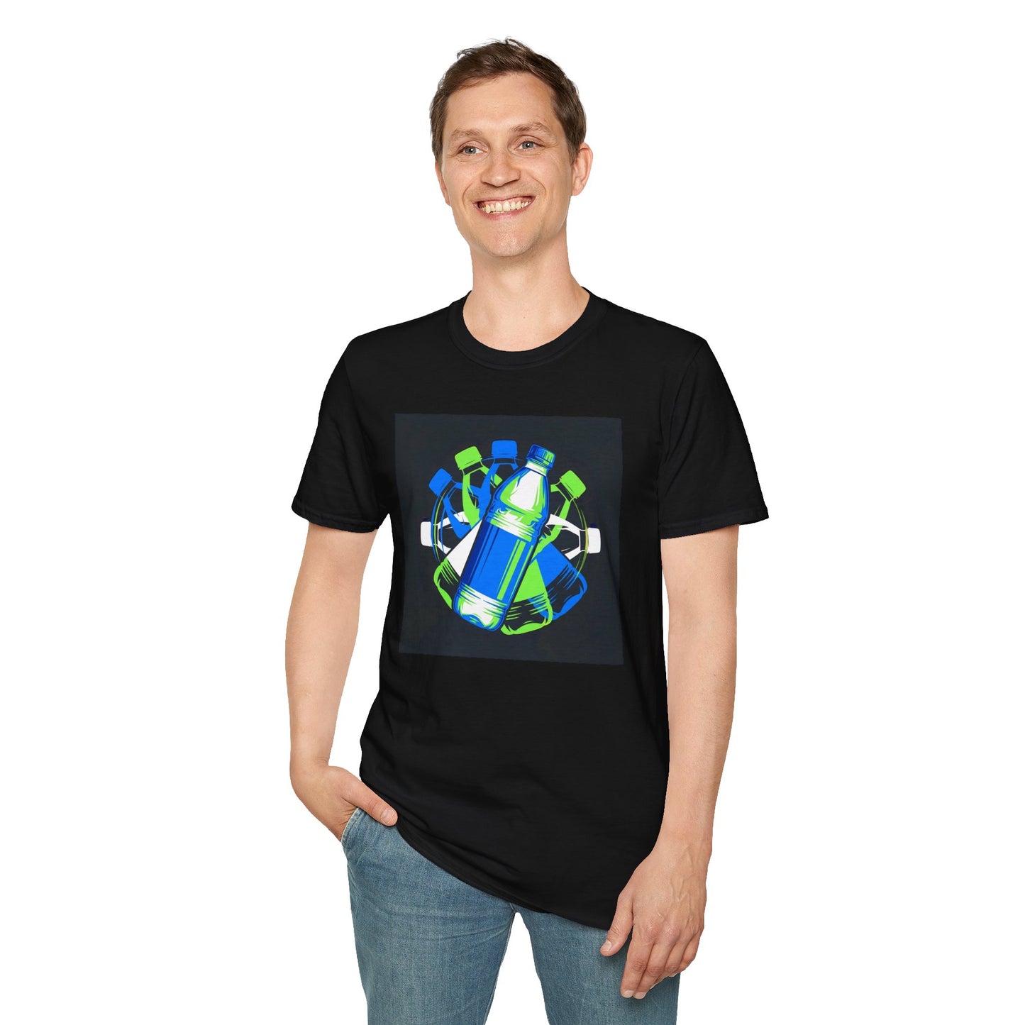 Neon Flip Unisex Graphic Softstyle T-Shirt
