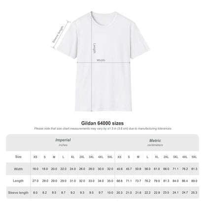 Square-1 Doodle Unisex Graphic Softstyle T-Shirt