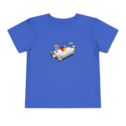 4x4 Comp Day - Rubik's Cube Art  Toddler Short Sleeve T-Shirt