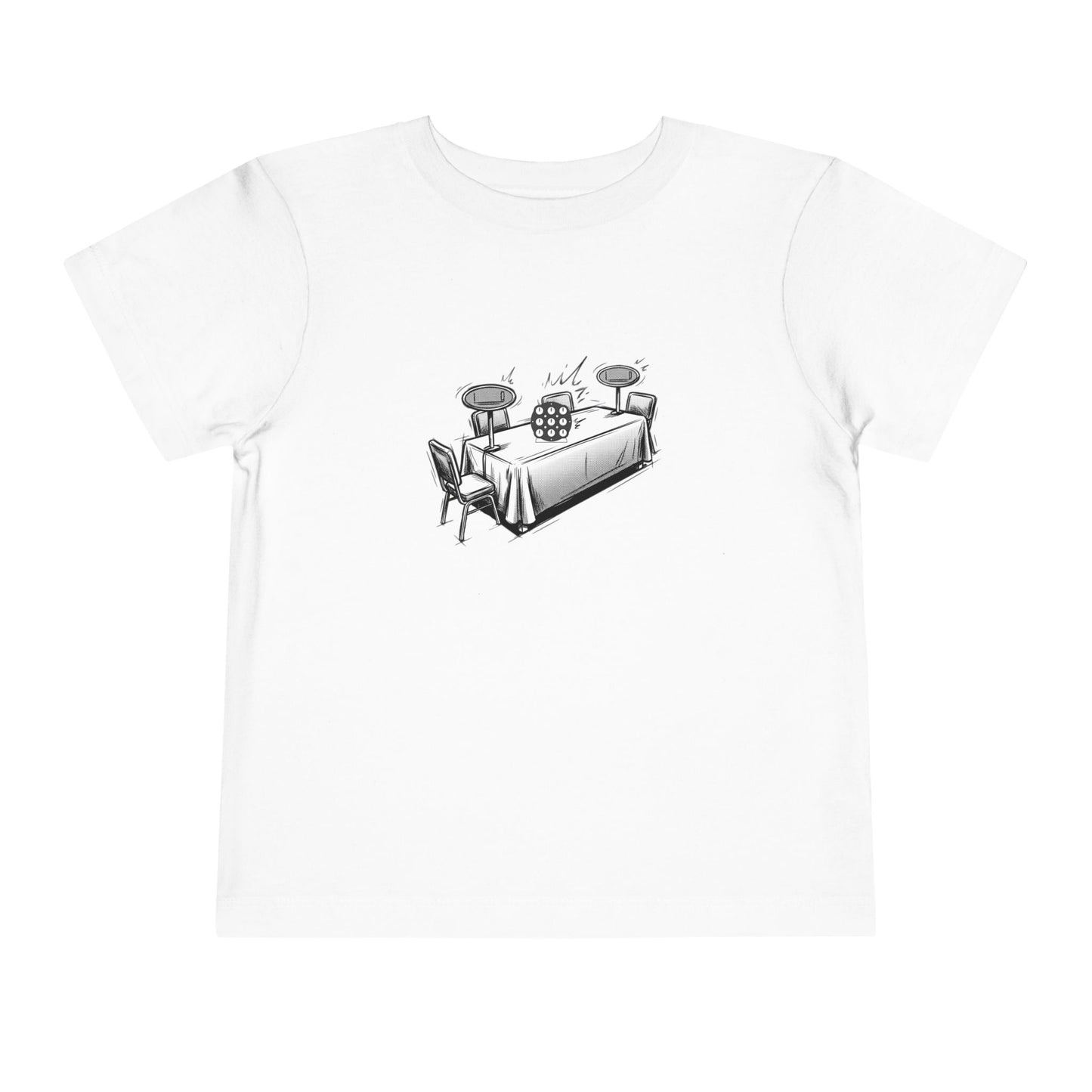Clock Comp Day - Rubik's Cube Art  Toddler Short Sleeve T-Shirt