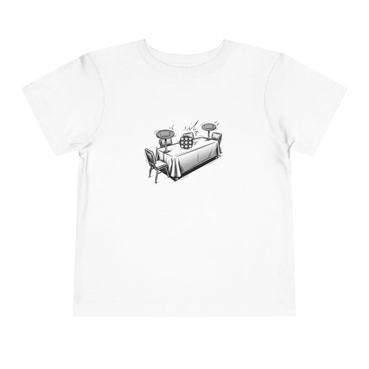 Clock Comp Day - Rubik's Cube Art  Toddler Short Sleeve T-Shirt