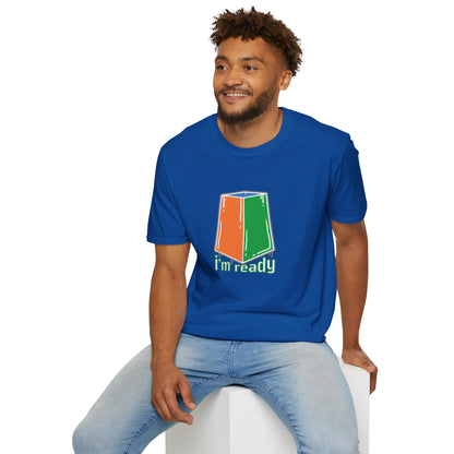 I'm Ready Rubiks Cube Art Unisex Graphic Softstyle T-Shirt