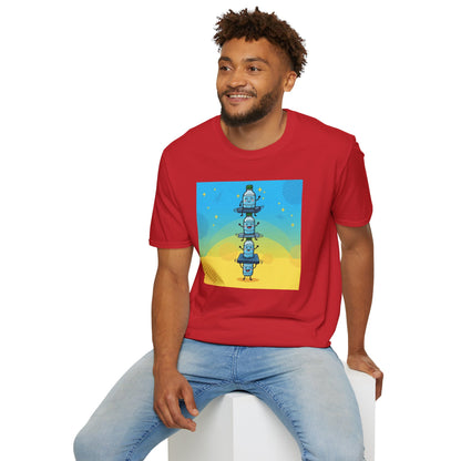 Happy Landing Unisex Graphic Softstyle T-Shirt