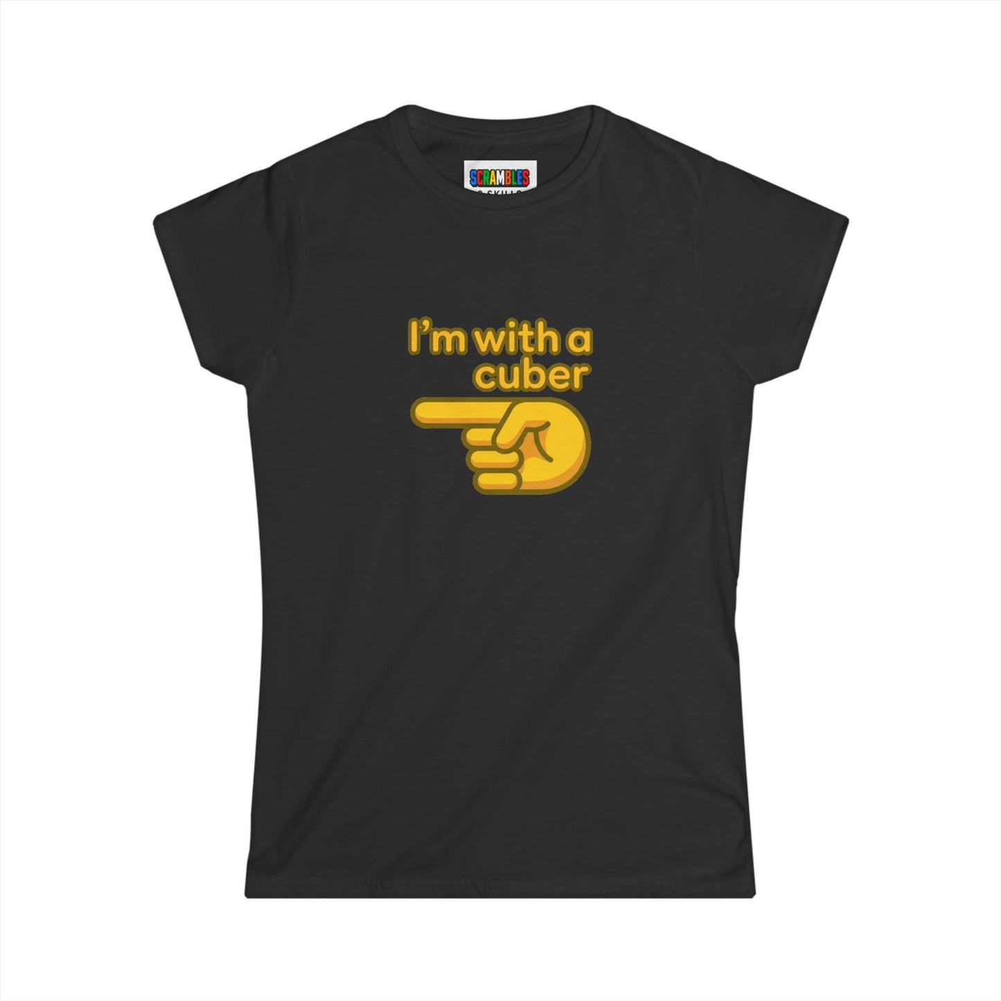 I'm With A Cuber Women's Softstyle T-Shirt