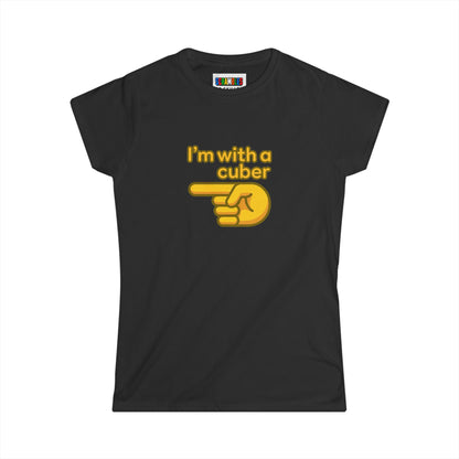 I'm With A Cuber Women's Softstyle T-Shirt