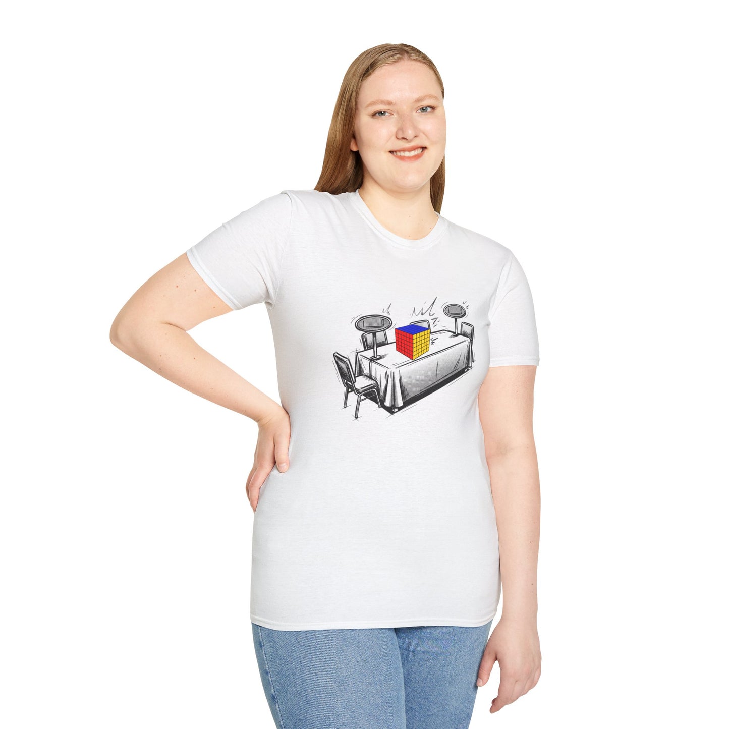 6x6 Comp Day Unisex Graphic Softstyle T-Shirt