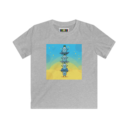 Happy Landing - Trick Shot Kids Softstyle Tee