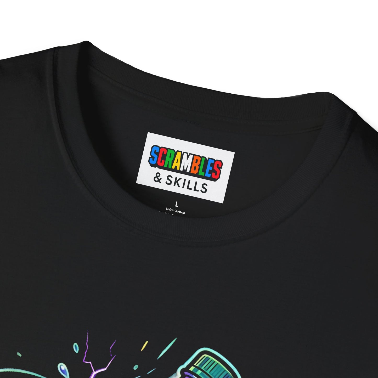 Electric Flip Unisex Graphic Softstyle T-Shirt