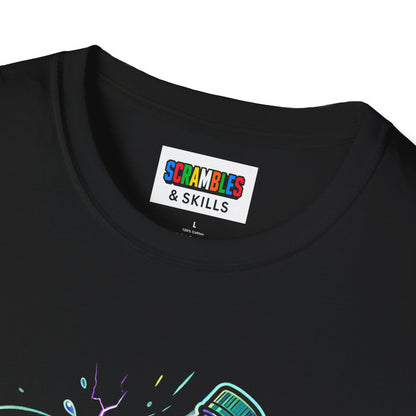 Electric Flip Unisex Graphic Softstyle T-Shirt