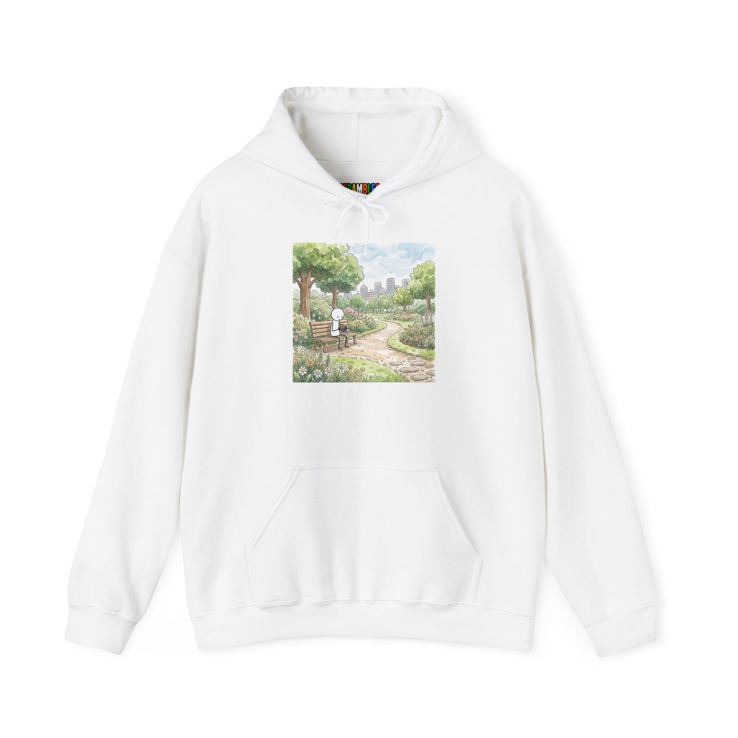 City Park Watercolor Unisex Heavy Blend™ Hooded Sweatshirt