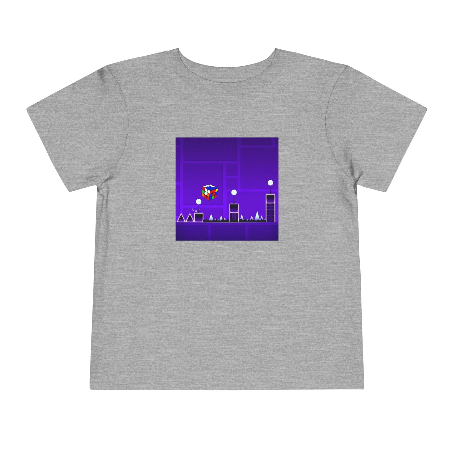 Cube Madness - Rubik's Cube Art  Toddler Short Sleeve T-Shirt