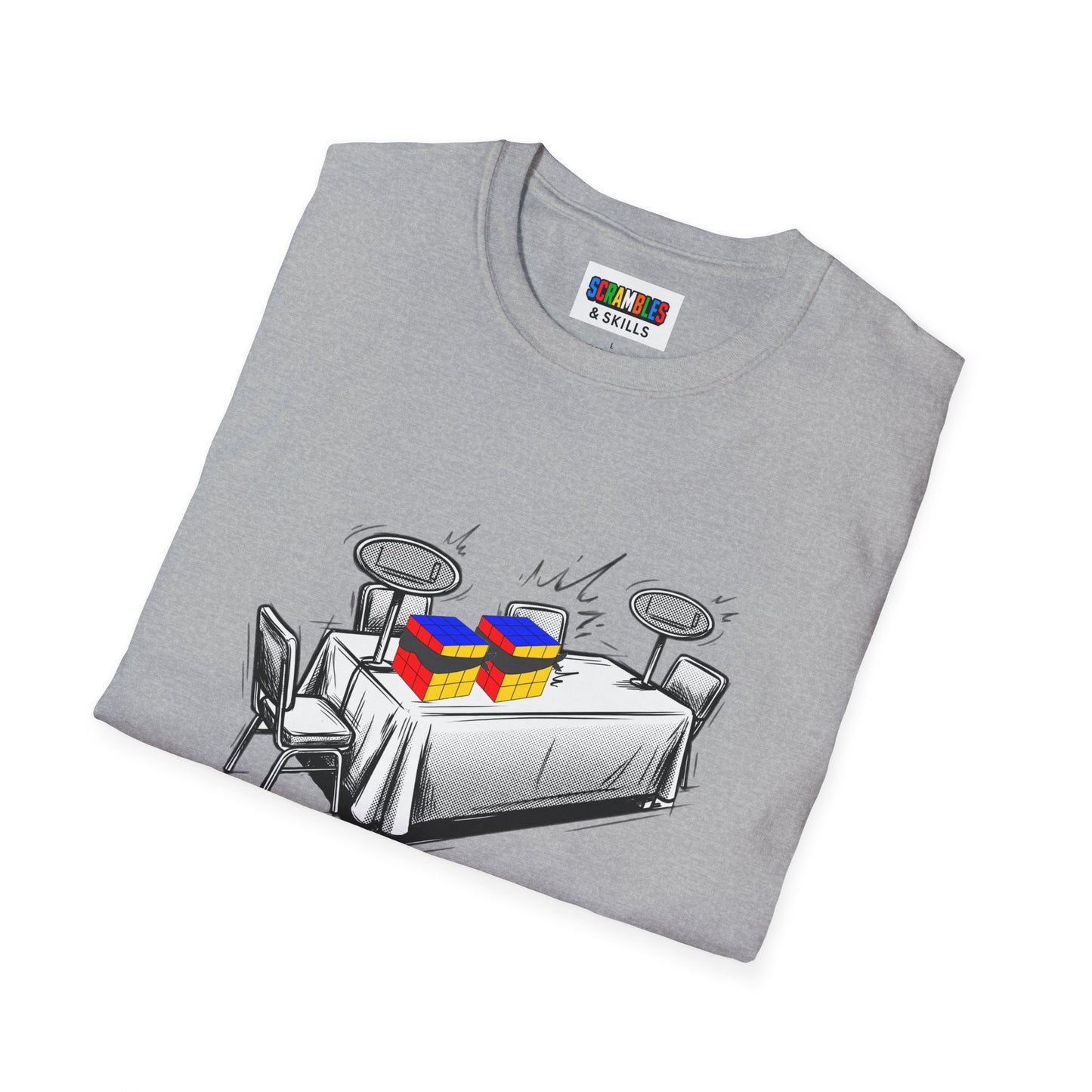 3x3 Multi Blind Comp Day Unisex Graphic Softstyle T-Shirt