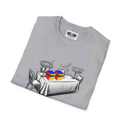 3x3 Multi Blind Comp Day Unisex Graphic Softstyle T-Shirt