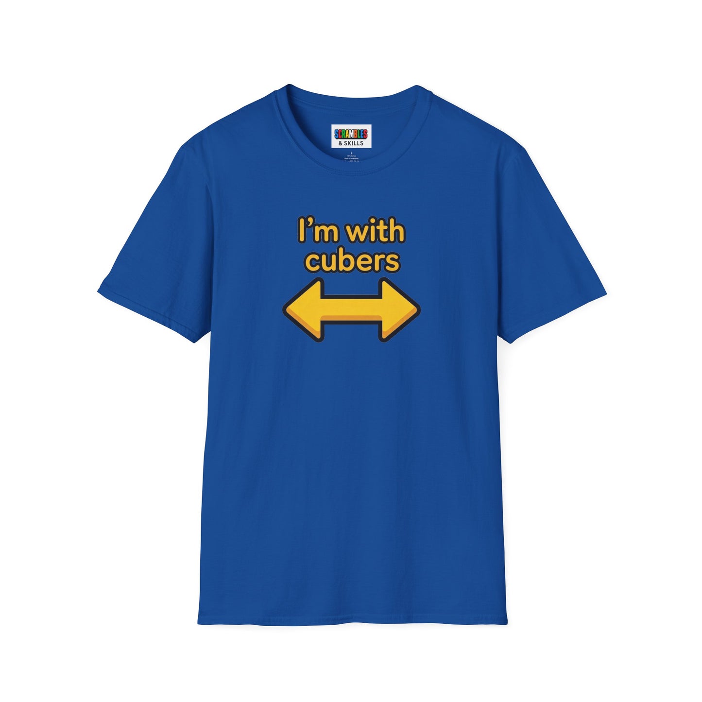 I'm With Cubers Unisex Graphic Softstyle T-Shirt