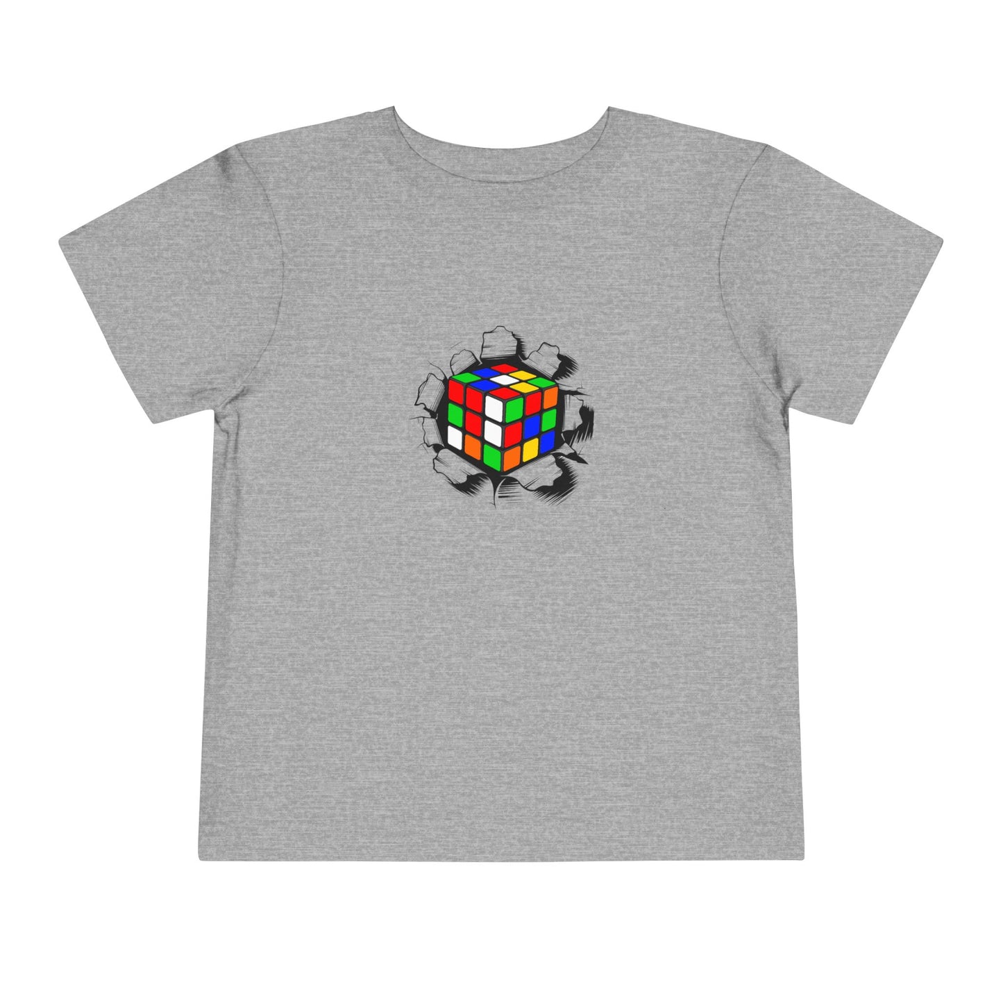 Crashing Out - Rubiks Cube Toddler Short Sleeve T-Shirt