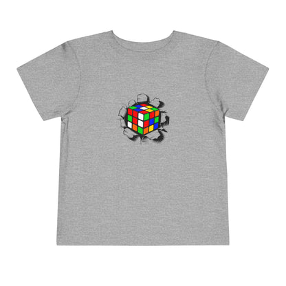 Crashing Out - Rubiks Cube Toddler Short Sleeve T-Shirt