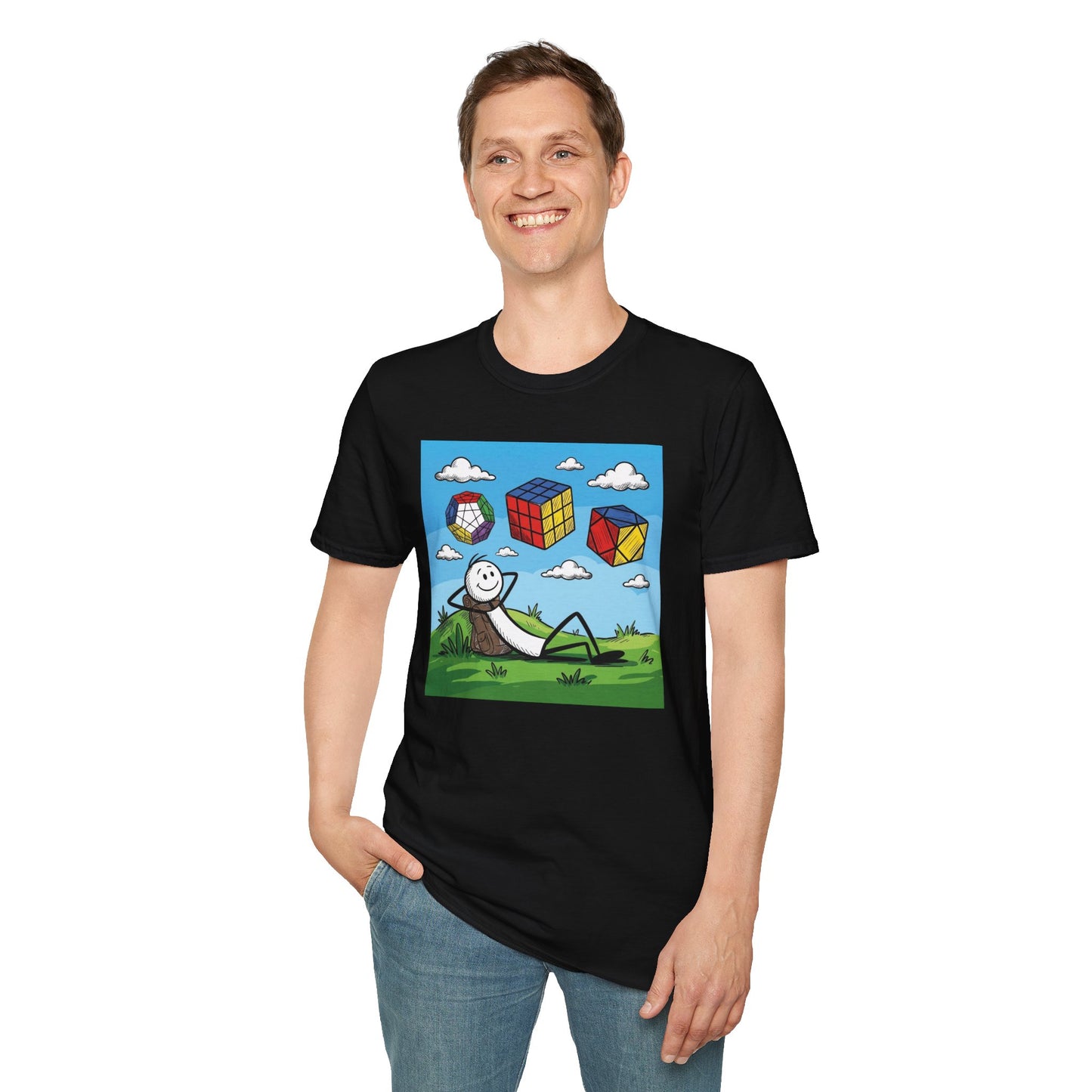 Daydream Solves Unisex Graphic Softstyle T-Shirt