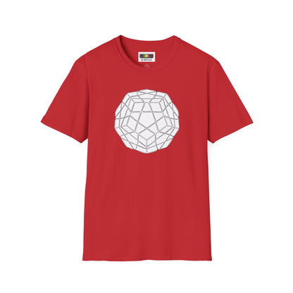 Megaminx Doodle - Rubik's Cube Art Unisex Graphic Softstyle T-Shirt