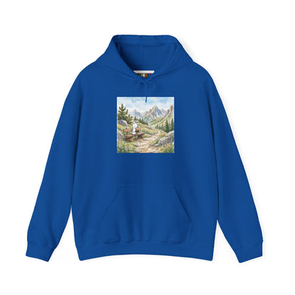 Mountain Watercolor  Unisex Heavy Blend™ Hooded Sweatshirt