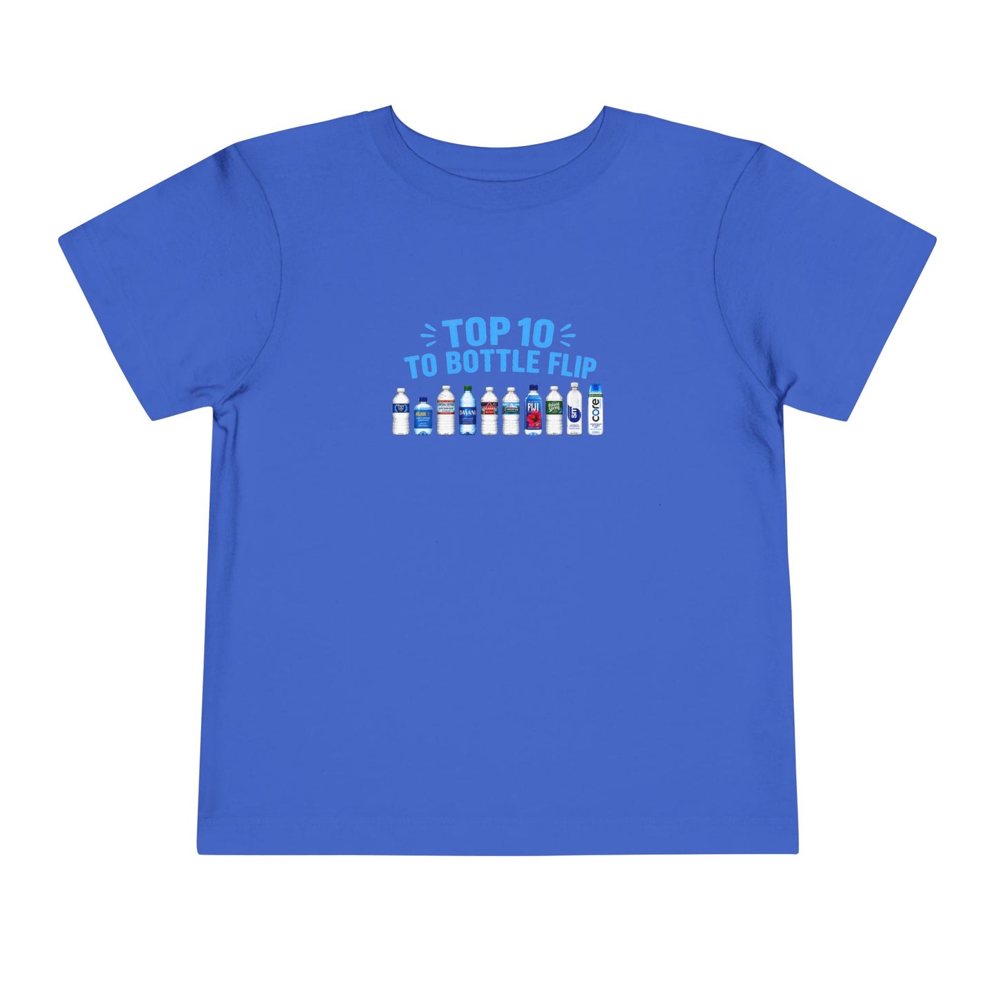 Top 10 to Bottle Flip Toddler Short Sleeve T-Shirt