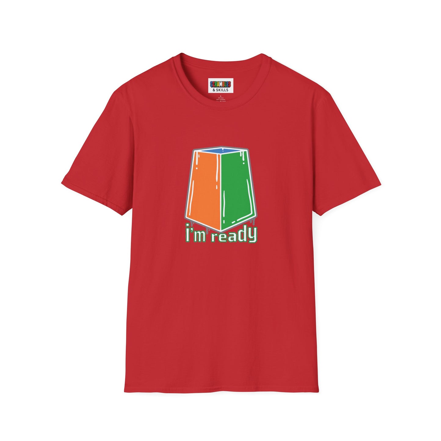 I'm Ready Rubiks Cube Art Unisex Graphic Softstyle T-Shirt