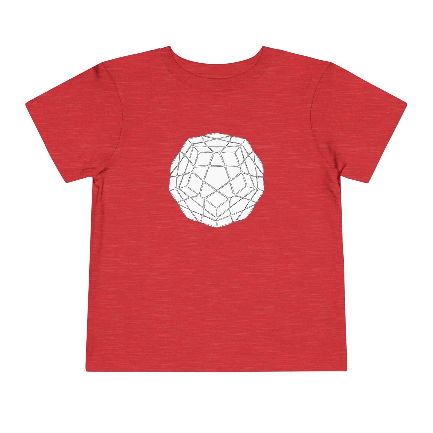 Megaminx Doodle  - Rubik's Cube Art Toddler Short Sleeve T-Shirt