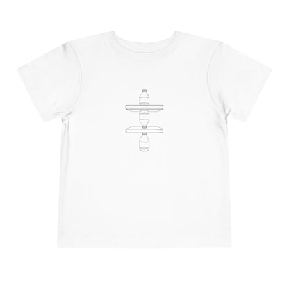 Stacked Trick shot Toddler Short Sleeve T-Shirt