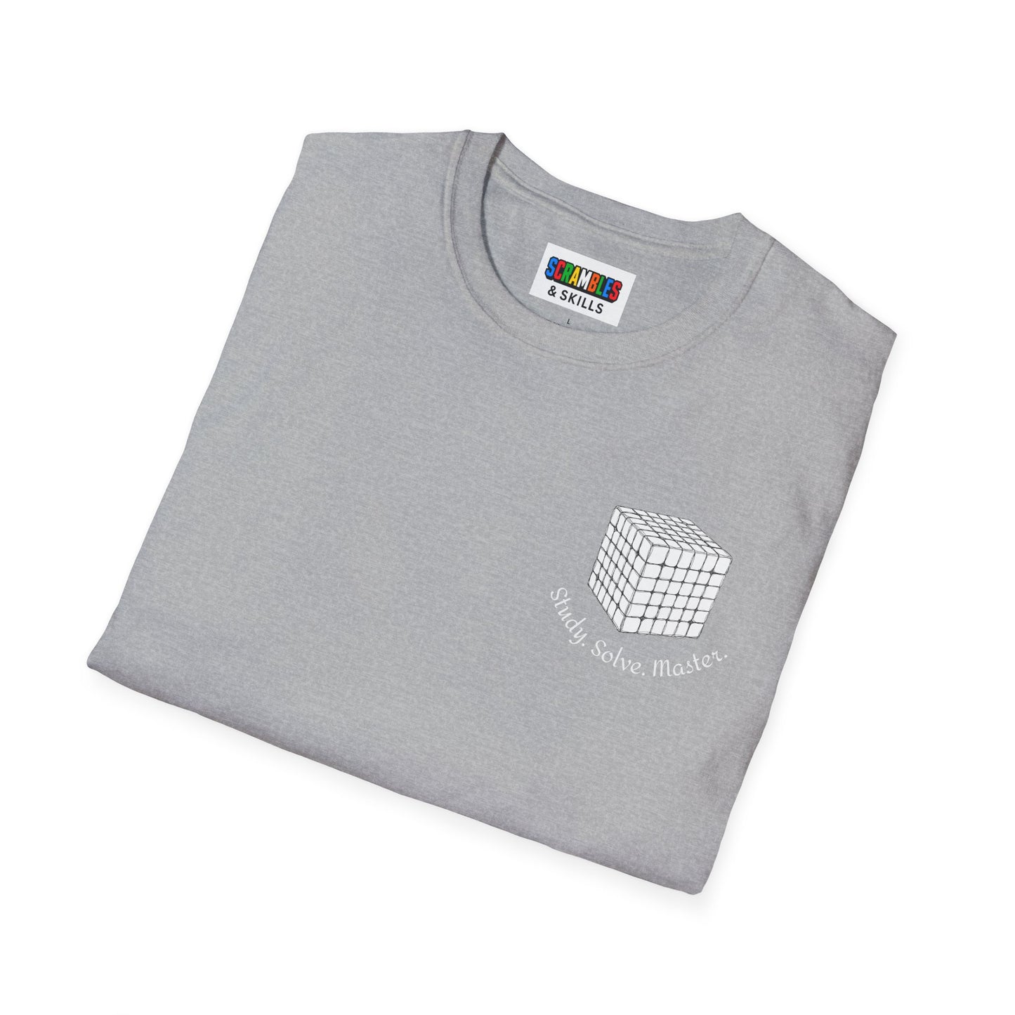 6x6 Doodle (Subtle) Unisex Graphic Softstyle T-Shirt