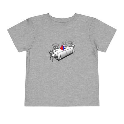 Pyraminx Comp Day - Rubik's Cube Art  Toddler Short Sleeve T-Shirt