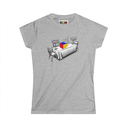 Square 1 Comp Day - Rubik's Cube Art  Women's Softstyle T-Shirt