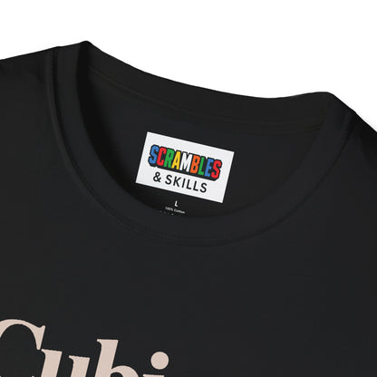 Cubing & Coffee Rubik's Cube Art Unisex Graphic Softstyle T-Shirt
